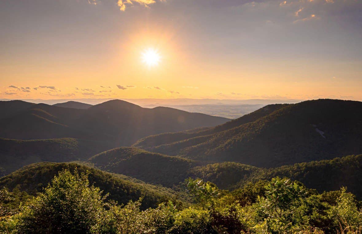 Shenandoah Valley panoramic view
